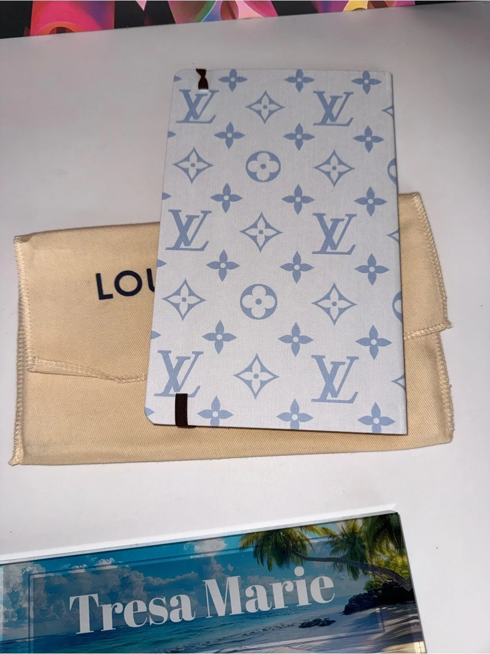 Louis Vuitton notebook 💙brand